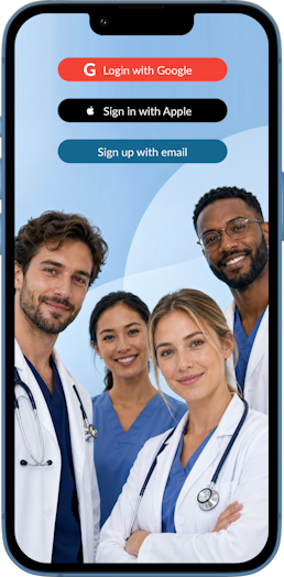 SkaDoc mobile sign-in illustration